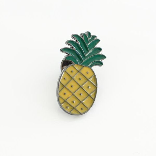 Pocket Pineapple Enamel Pin